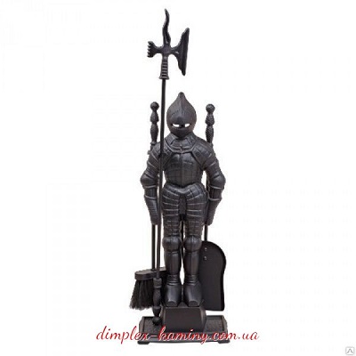 Каминный набор Черный Рыцарь Royal Flame D50011BK