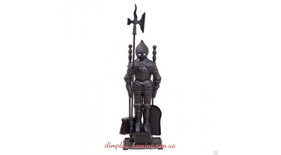 Каминный набор Черный Рыцарь Royal Flame D50011BK